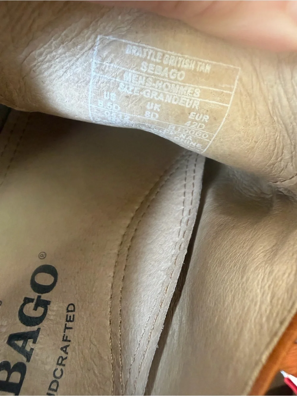 Make offer! Vintage Sebago Men’s Tan Leather Wingtip Oxfords. RARE